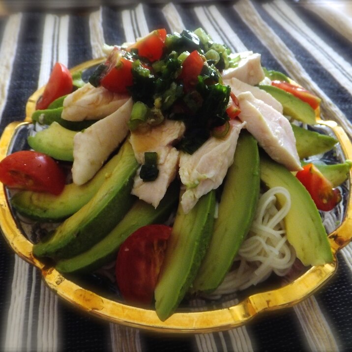 アボガドとトマトでおしゃれそうめん レシピ 作り方 By みーちゃんの姉 楽天レシピ アボガドとトマトでおしゃれそうめん レシピ 作り方 By みーちゃんの姉 楽天レシピ